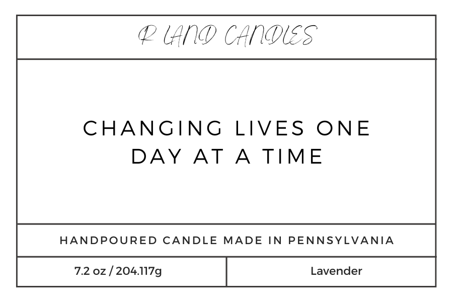 Personalized Candle Label for 9oz Candles